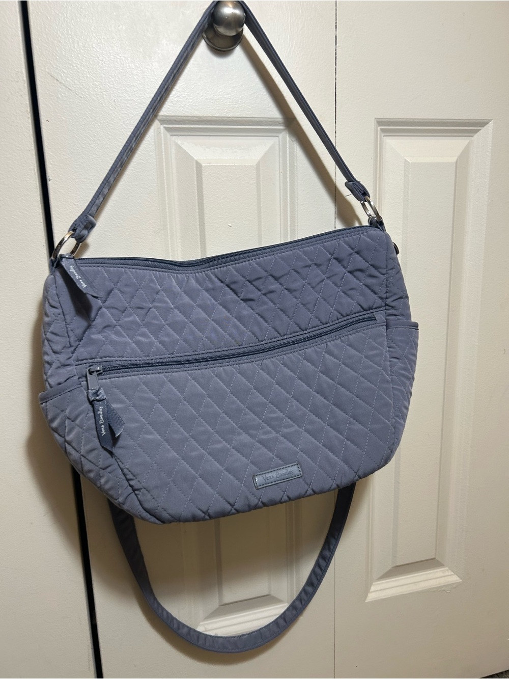 Vera Bradley Go Ahead convertible Crossbody Carbon Gray